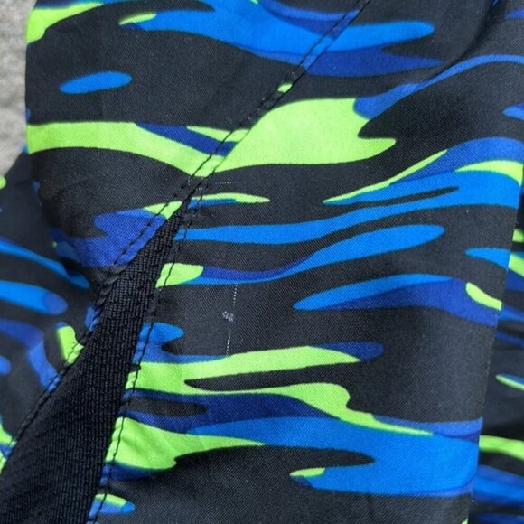 Nike Running Shorts Camo/Neon Sz XL - Picture 8 of 10